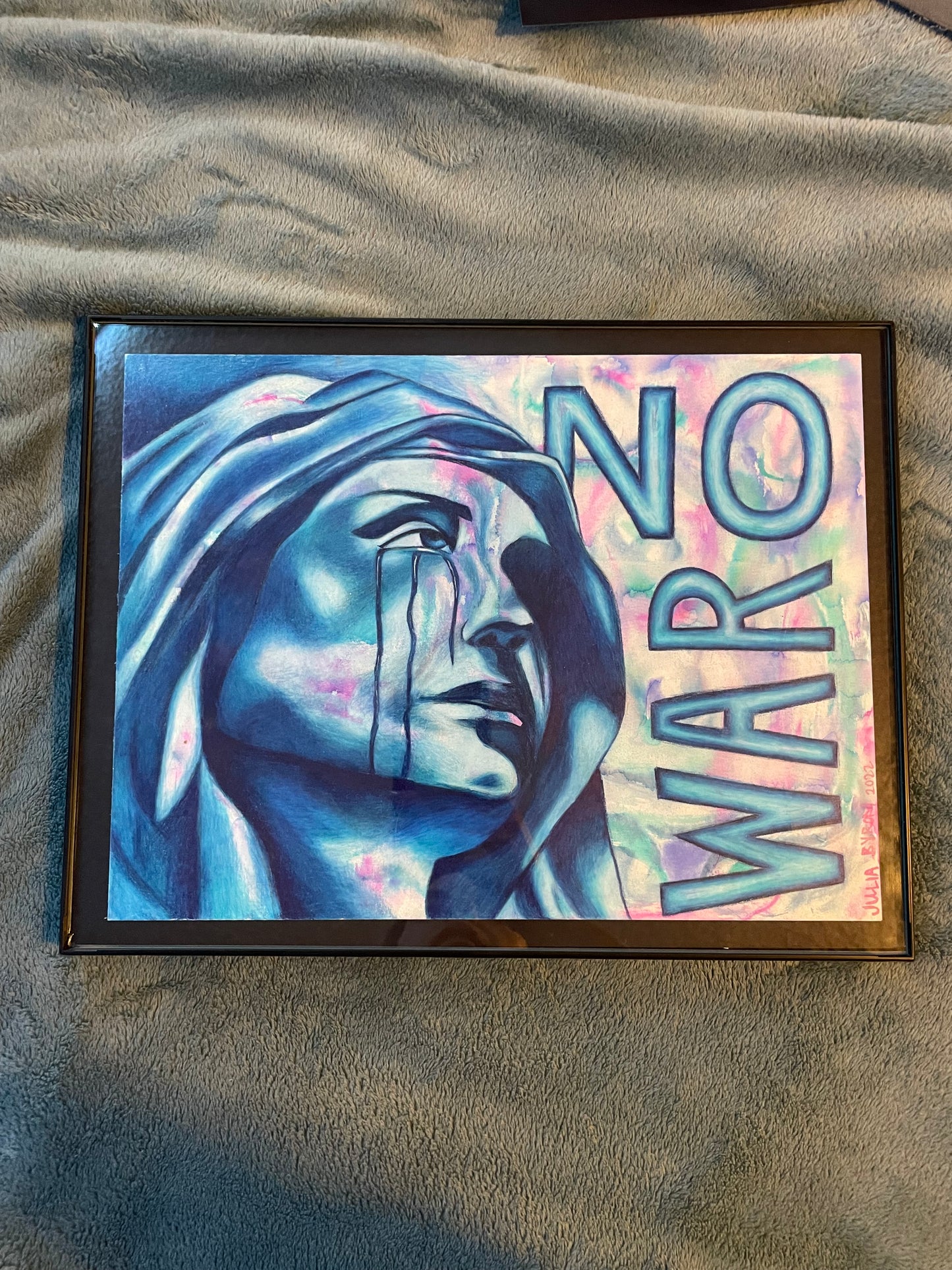 NO WAR Original Drawing