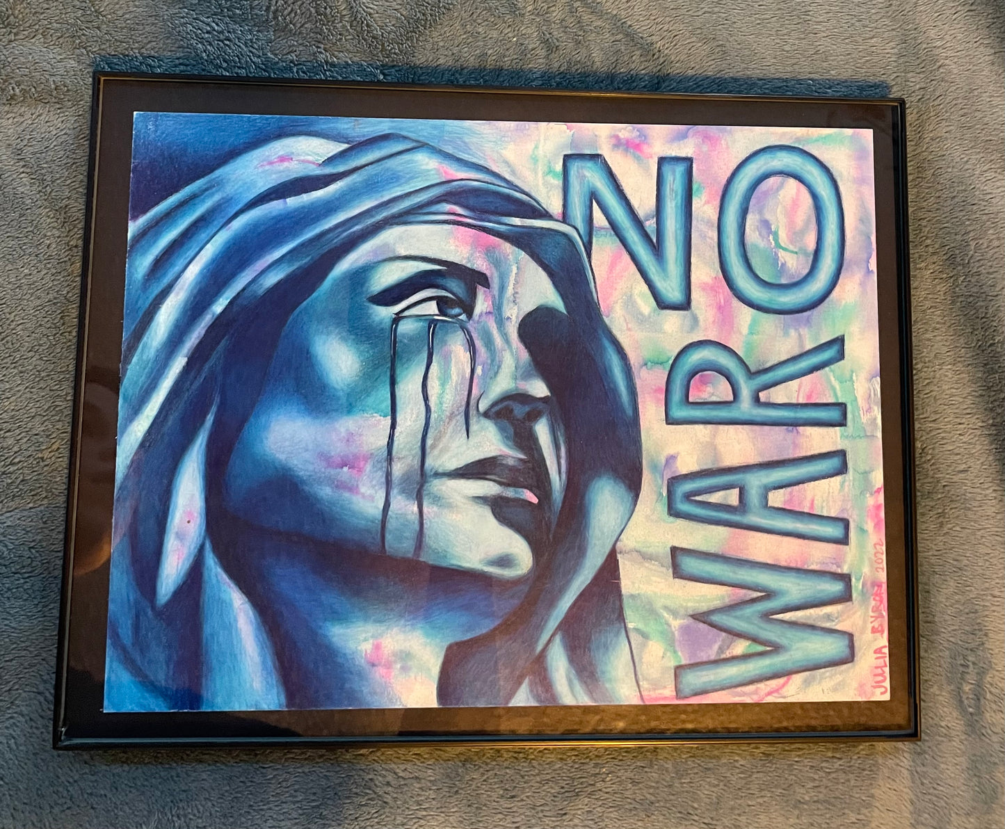 NO WAR Original Drawing