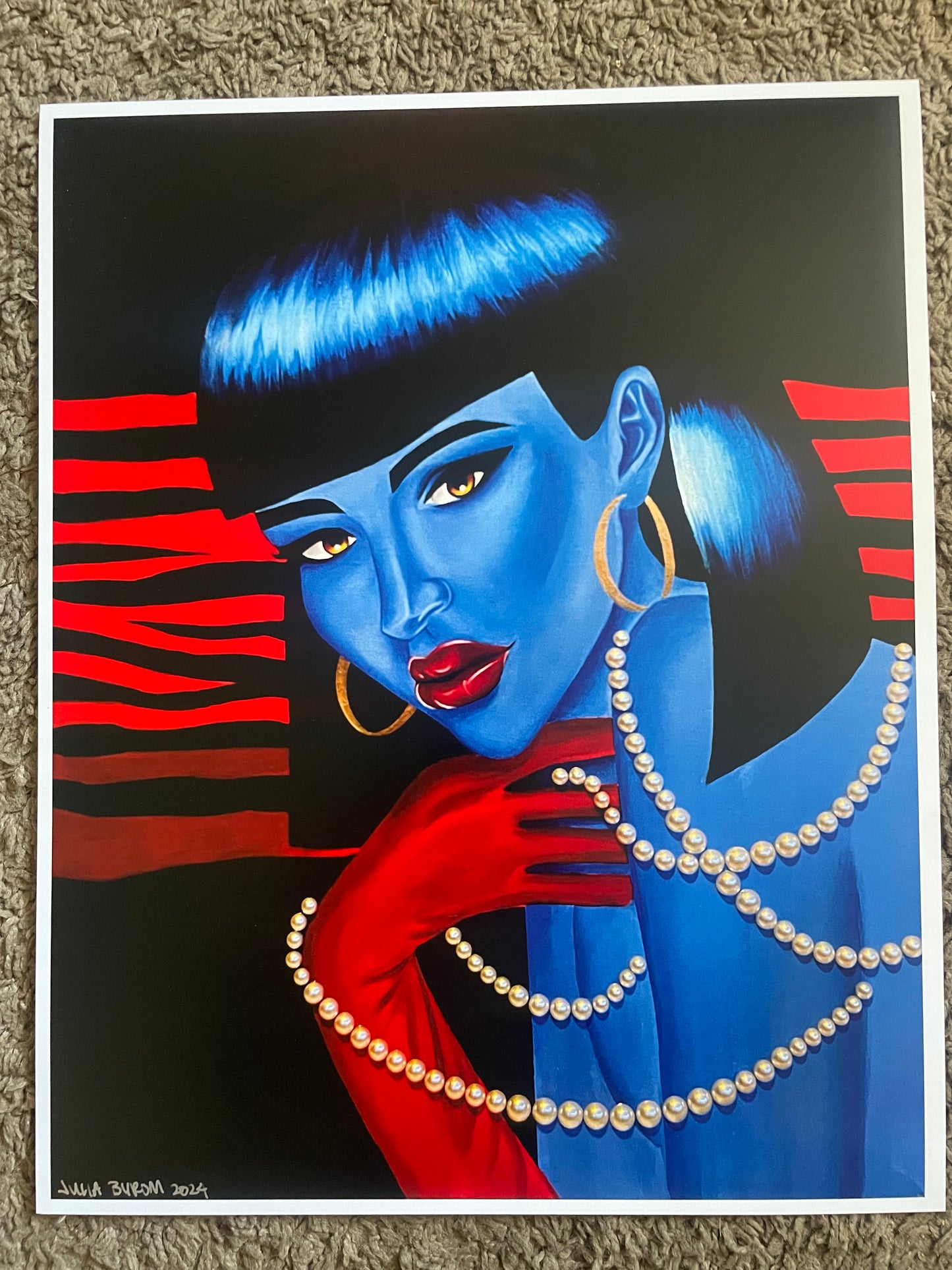 “Foxy Lady” Print 13x16