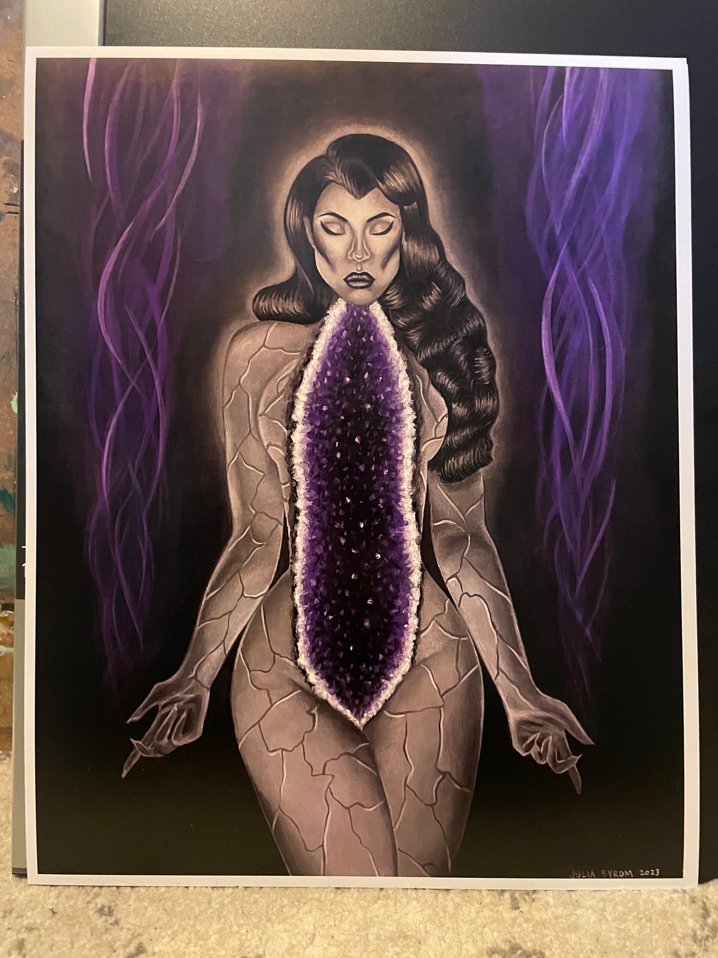 “Amethyst Dreams” Print 13x16 in