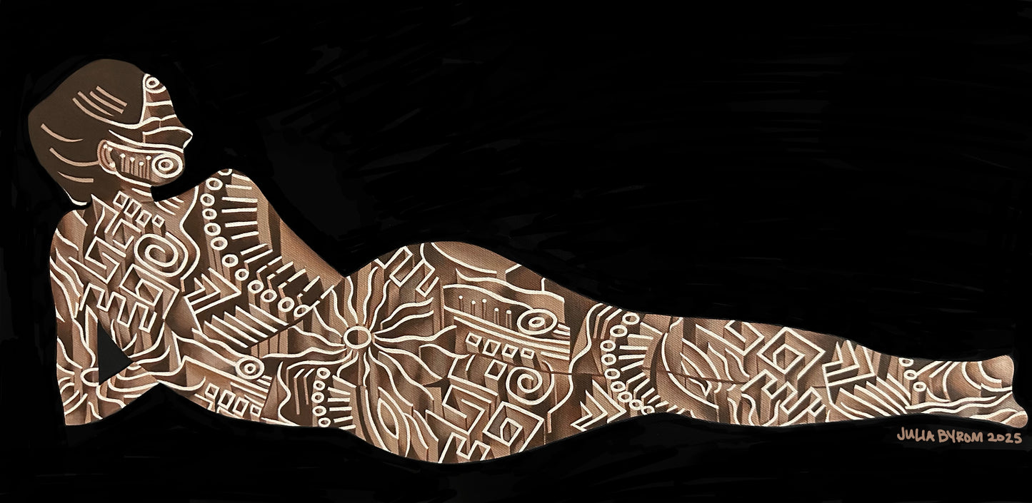 “Through the Maze” Original Painting