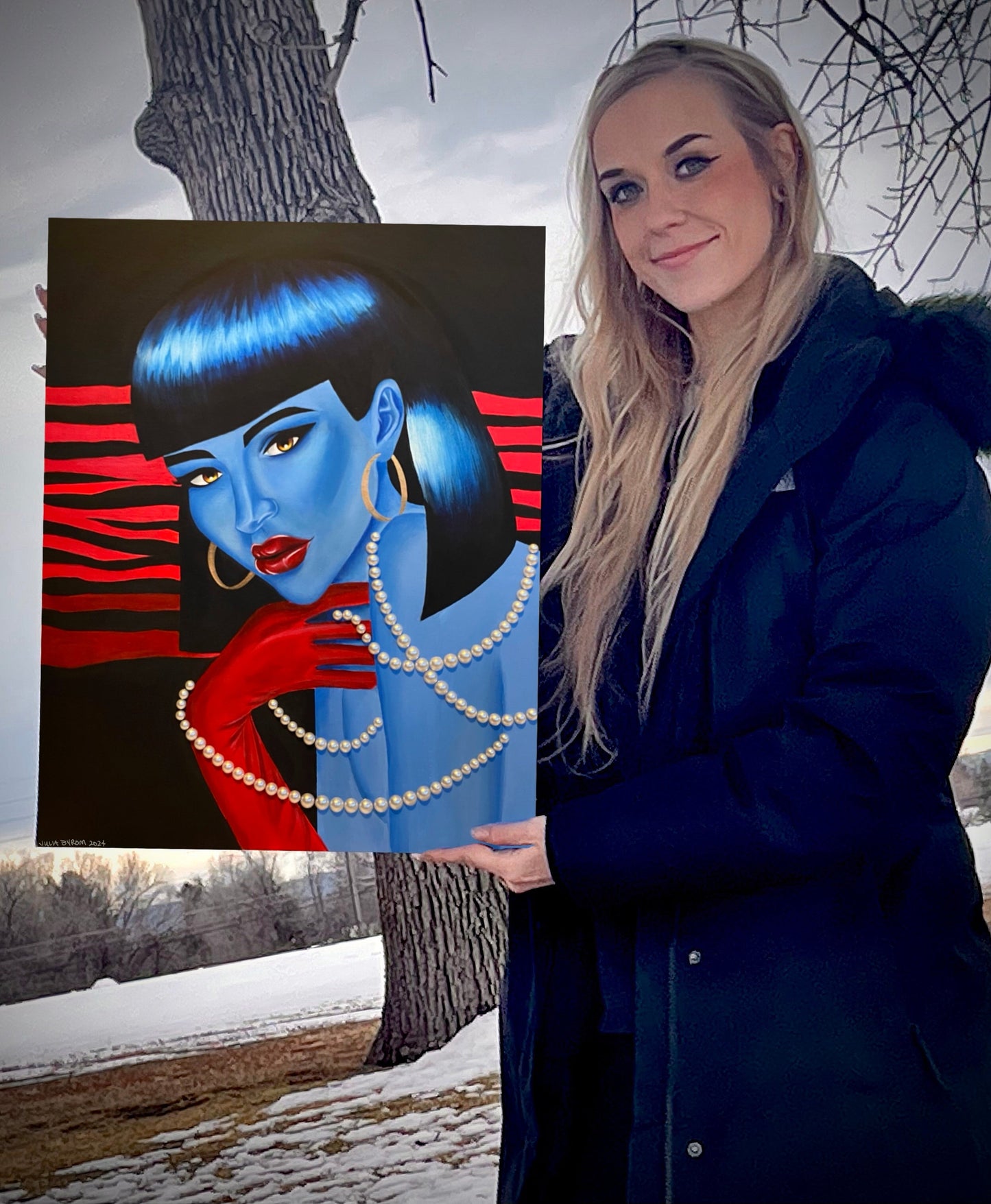 “Foxy Lady” Original Painting