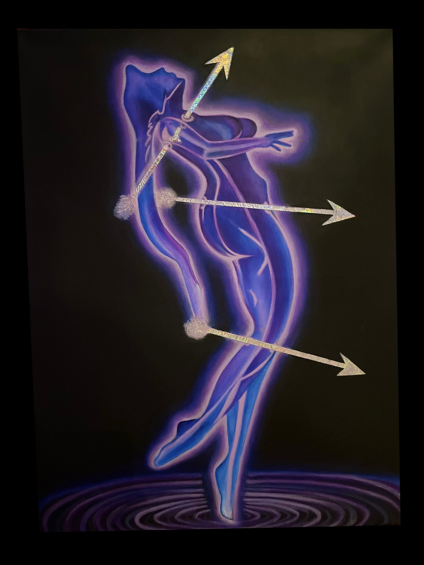 “Dancing Glass” Original Painting