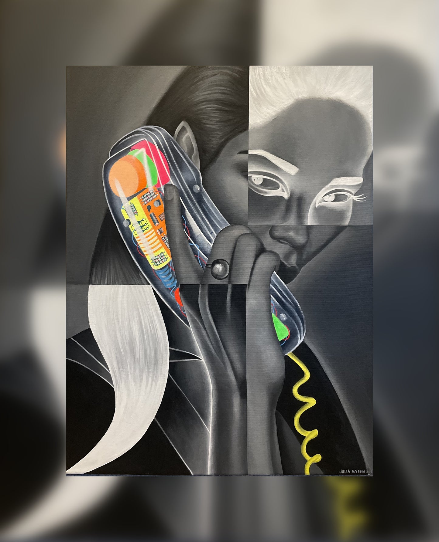 “Neon Frequency” Original Painting