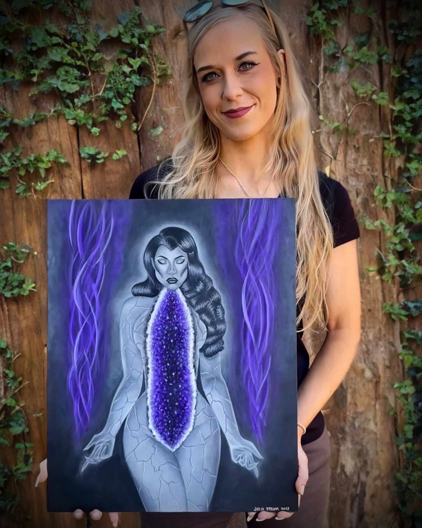 “Amethyst Empress” Original Painting