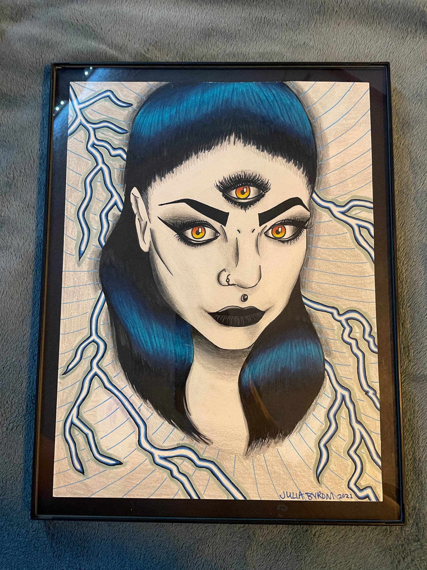 “Jenna” Original Drawing