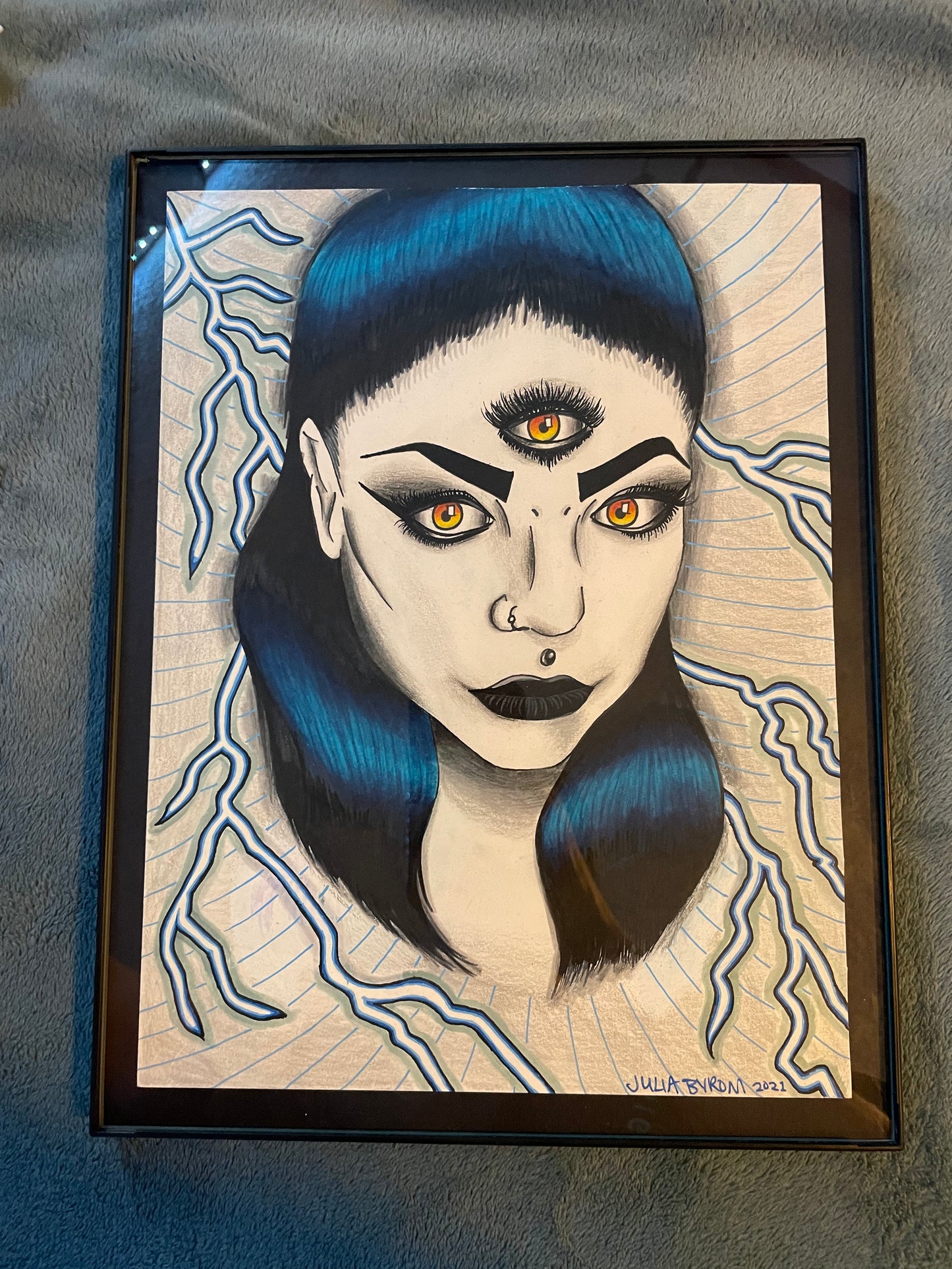“Jenna” Original Drawing