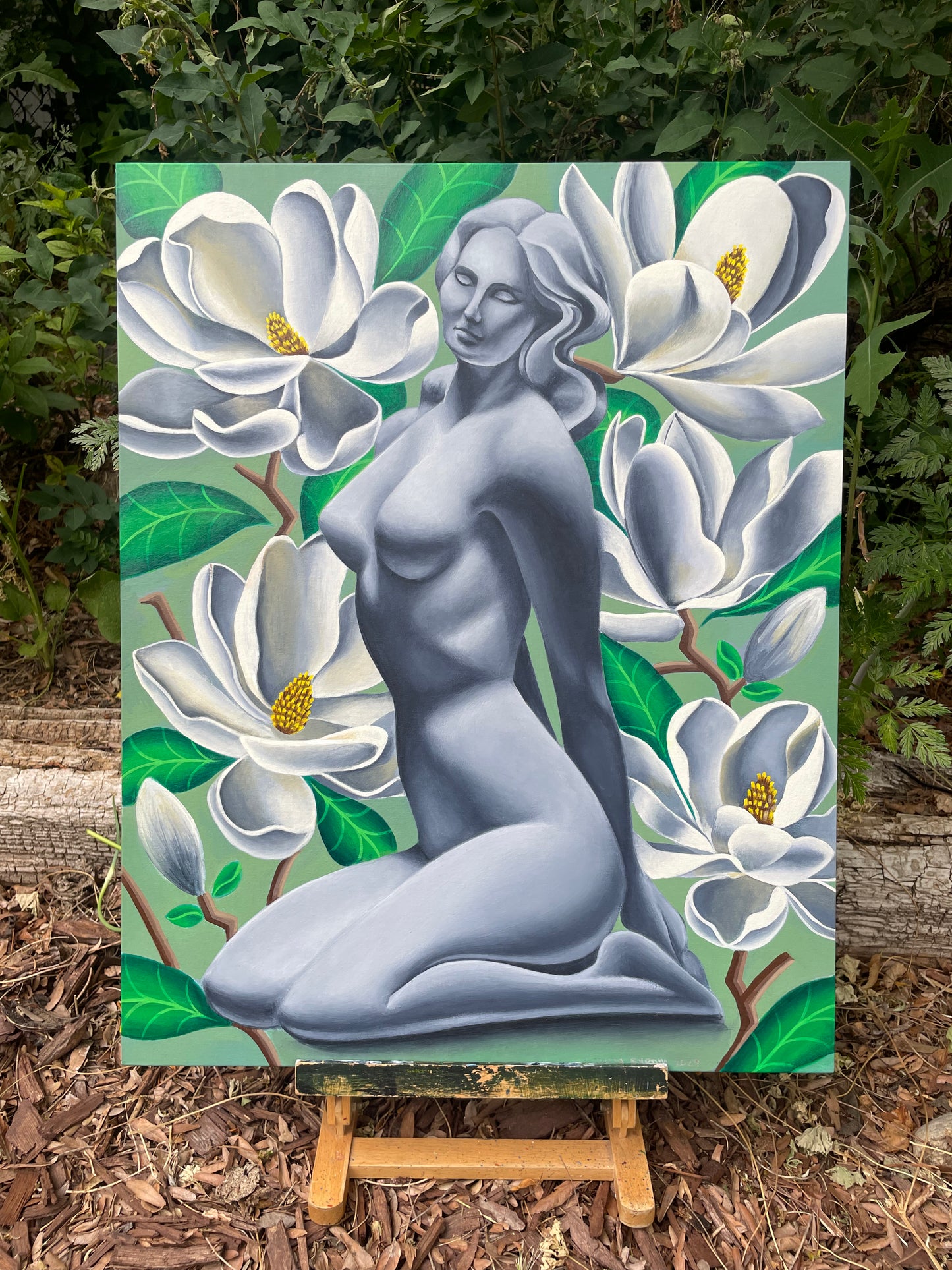 “Sugar Magnolia” Original Painting