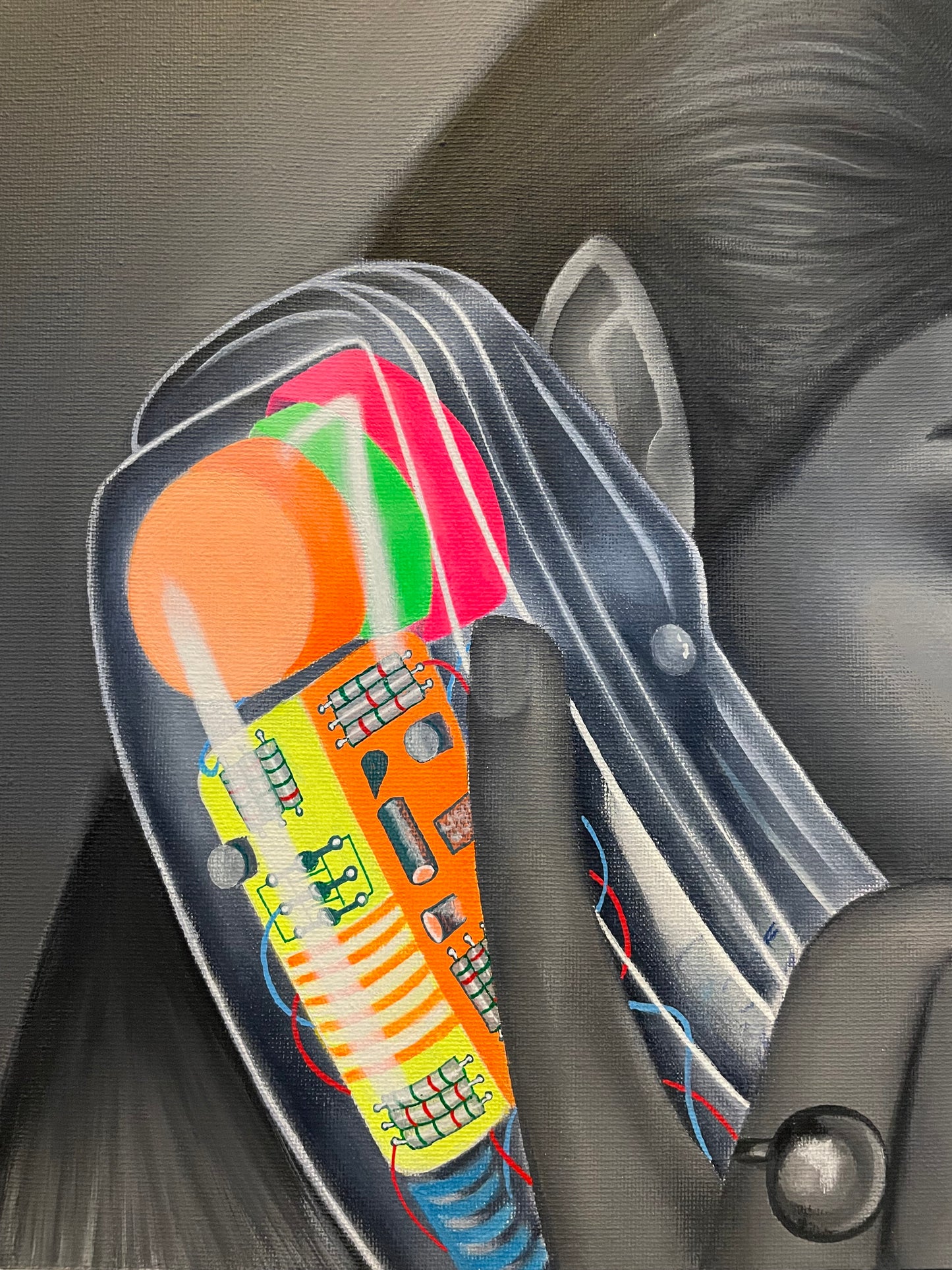 “Neon Frequency” Original Painting