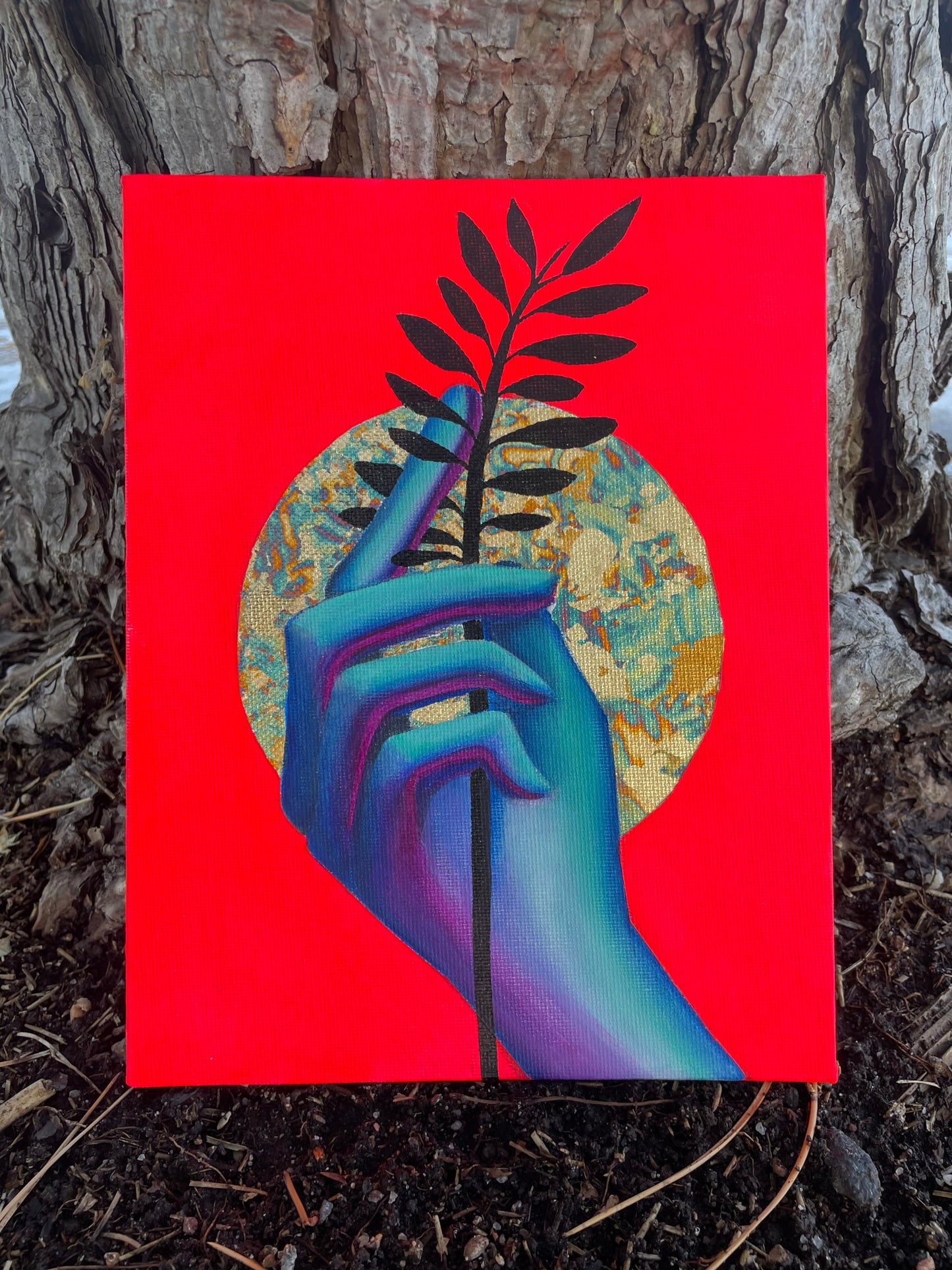 “Gilded Peace” Original Painting