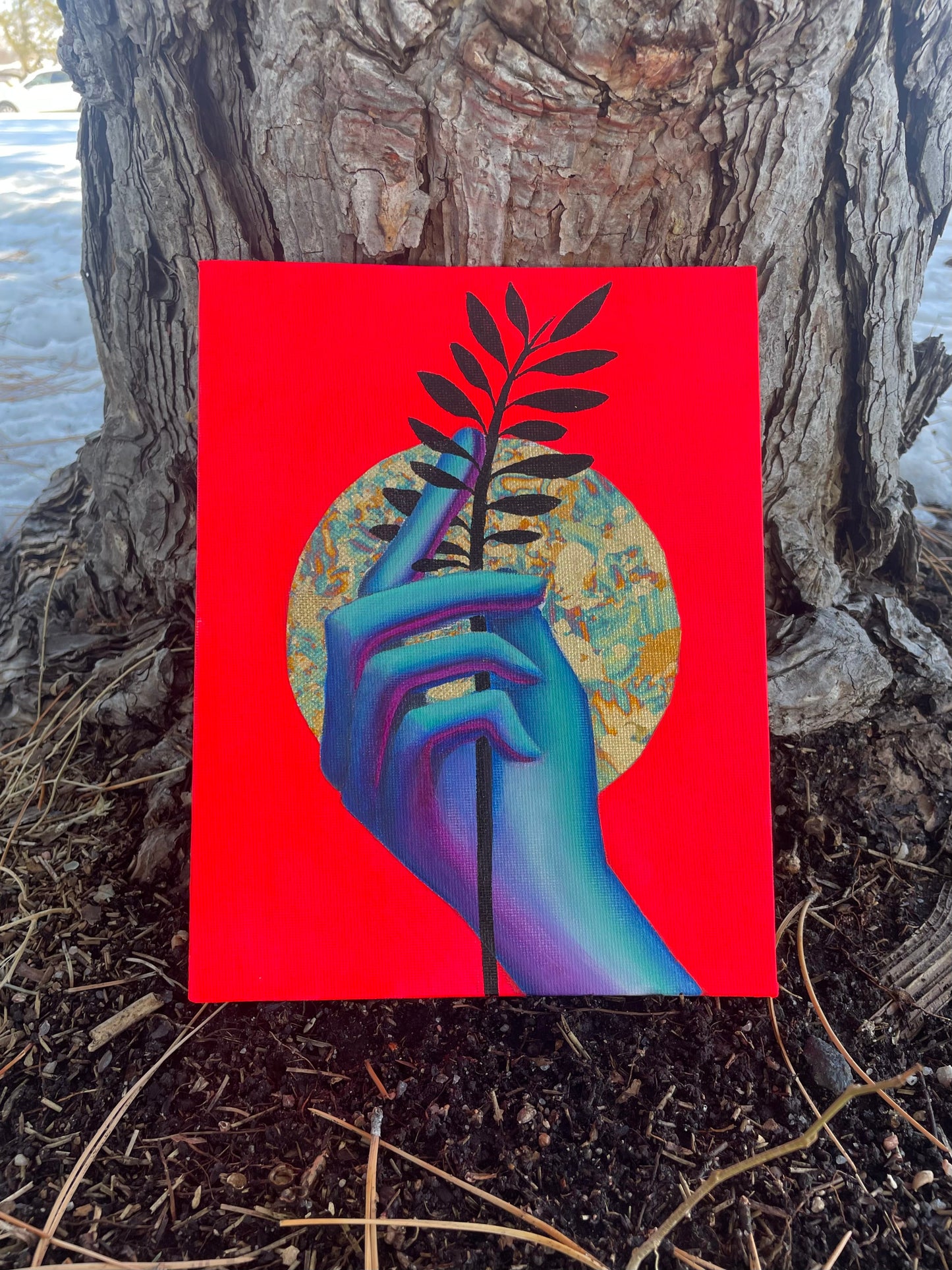 “Gilded Peace” Original Painting