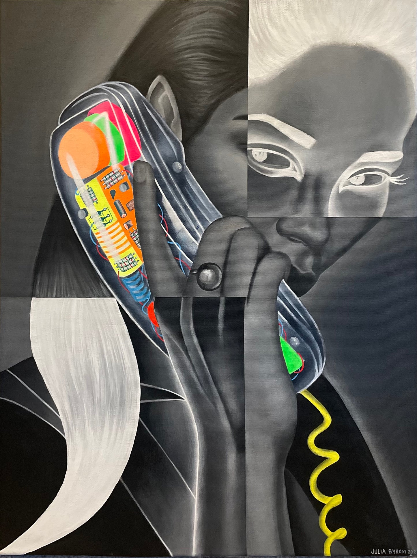 “Neon Frequency” Original Painting