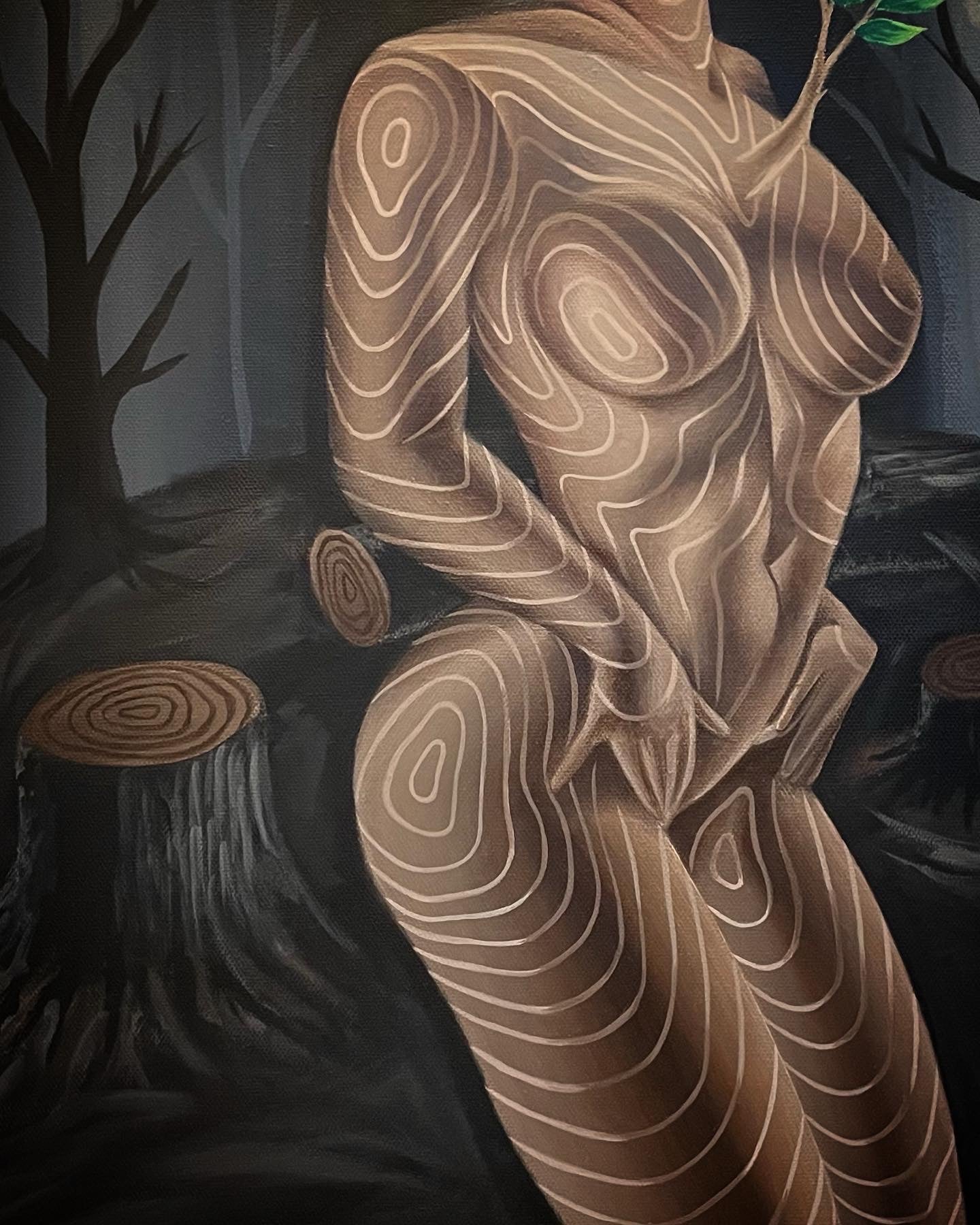 “Of the Trees” Original Painting