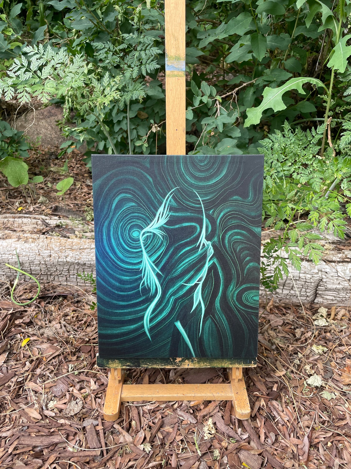 “Malachite Lady” Canvas Print